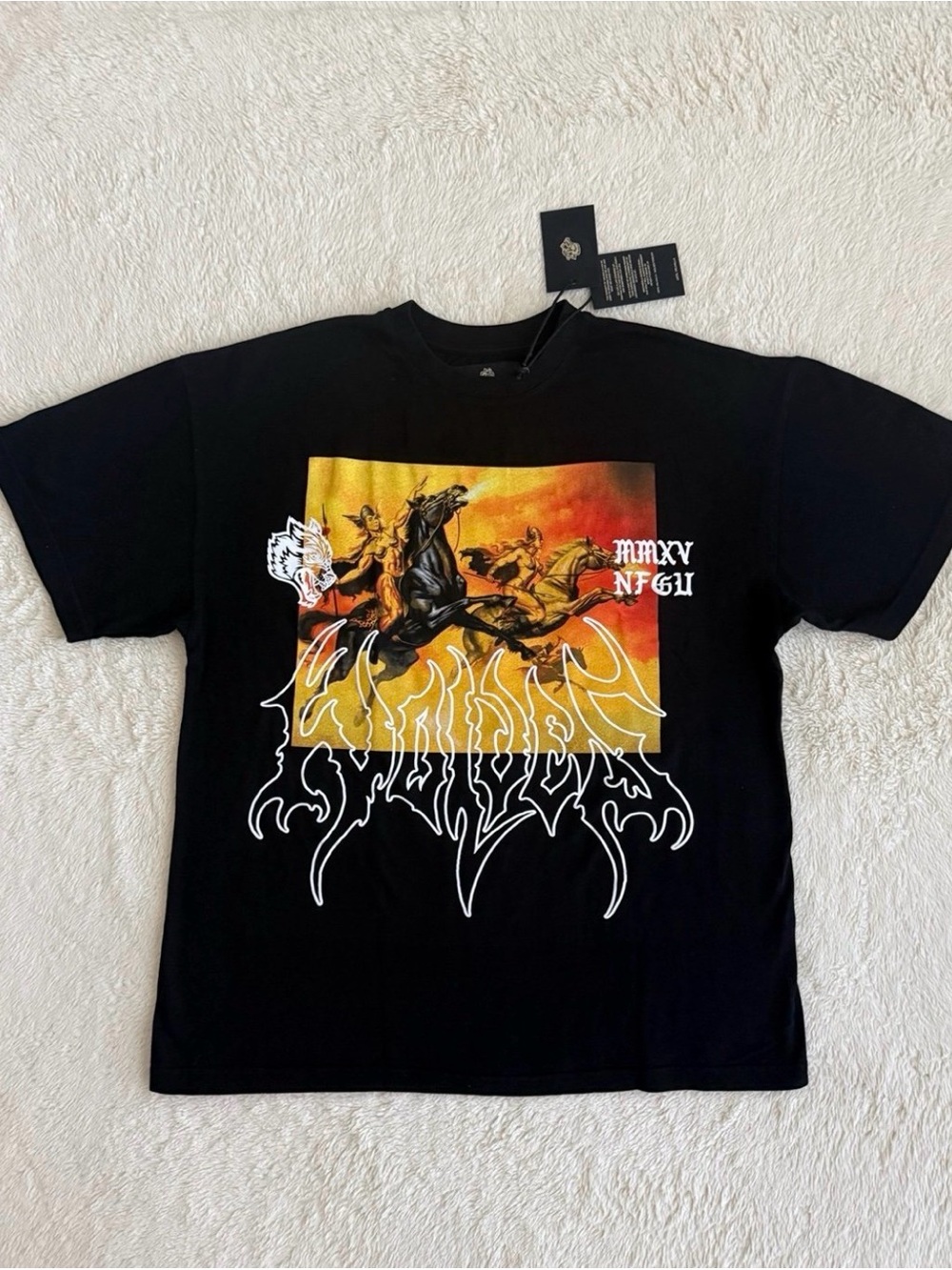 Men’s Darc Sport T-Shirt, Until Valhalla, Oversized, Size Medium, NWT